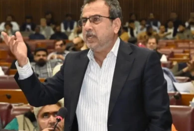 power minister awais leghari photo file
