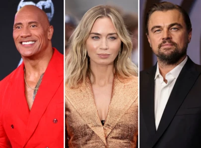 dwayne johnson emily blunt leonardo dicaprio to star in martin scorsese s next crime drama