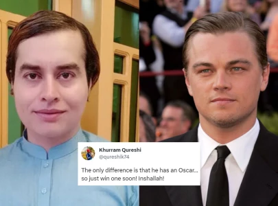 twitter has a field day with nasir khan jan s uncanny resemblance to leonardo dicaprio