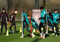 liverpool s mohamed salah during training photo reuters