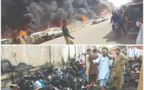 70 makeshift shops gutted in lighthouse blaze