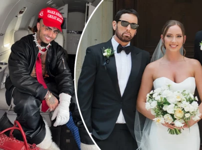 lil pump blasts eminem and daughter hailie after kamala harris detroit rally appearance lil pump blasts eminem and daughter hailie after kamala harris detroit rally appearance