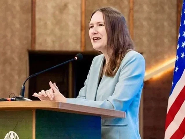 us consul general in lahore kristin hawkins photo file us consul general in lahore kristin hawkins photo file