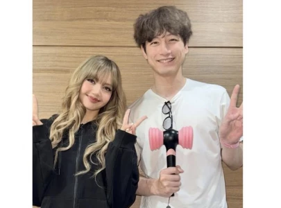 blackpink s lisa sparks music video rumors with viral photo involving japanese actor sakaguchi kentaro