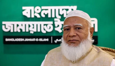 shafiqur rahman ameer president jamaat e islami poses for a photograph after an interview with reuters in dhaka bangladesh december 31 2025 photo reuters