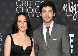 logan lerman and fianc e analuisa corrigan shine at 2025 critics choice awards logan lerman and fianc e analuisa corrigan shine at 2025 critics choice awards