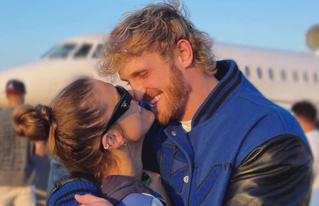 logan paul and fiancee nina agdal announce pregnancy logan paul and fiancee nina agdal announce pregnancy