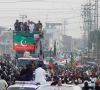 khyber pakhtunkhwa cm sohail afridi addresses supporters during a protest march by pti on the outskirts of peshawar on october 9 2026 photo reuters