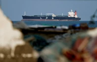 an lpg gas tanker at anchor as traffic is down in the strait of hormuz amid the u s  israeli conflict with iran in shinas oman march 11 2026 photo reuters