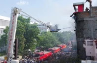 fire at training centre in india s lucknow kills 15