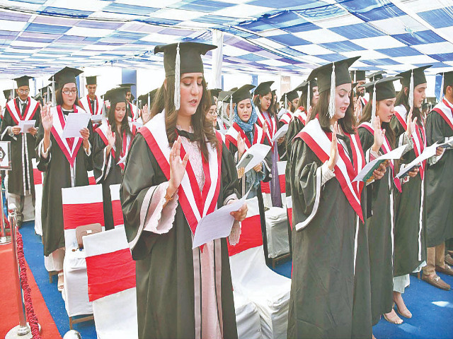 a new generation of doctors take the oath during the 20th convocation of lumhs marking the beginning of their medical journey photo app