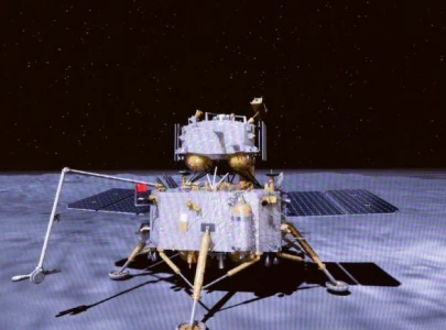 carrying lunar rocks chinese probe lifts off from far side of moon carrying lunar rocks chinese probe lifts off from far side of moon