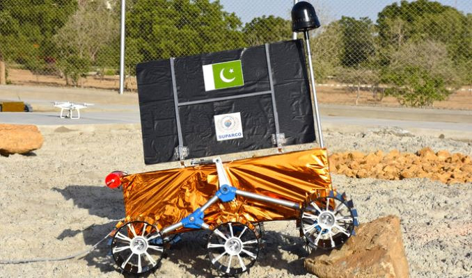 a view of pakistan s first ever lunar probe photo suparco