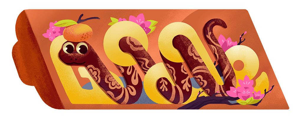 Google celebrates Lunar New Year with snake-themed doodle | The Express Tribune