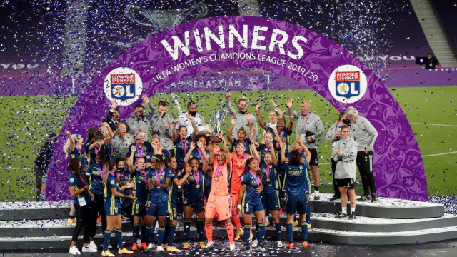 lyon win women s champions league