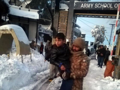 military leads rescue efforts in murree