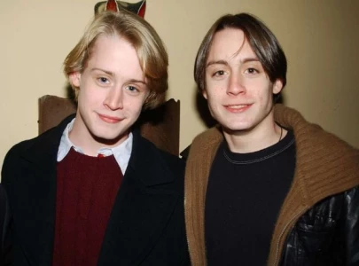 macaulay culkin surprise response to learn brother kieran was in paris too