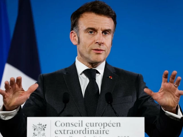 macron said that france is ready to recognize palestine as a state soon photo afp macron said that france is ready to recognize palestine as a state soon photo afp