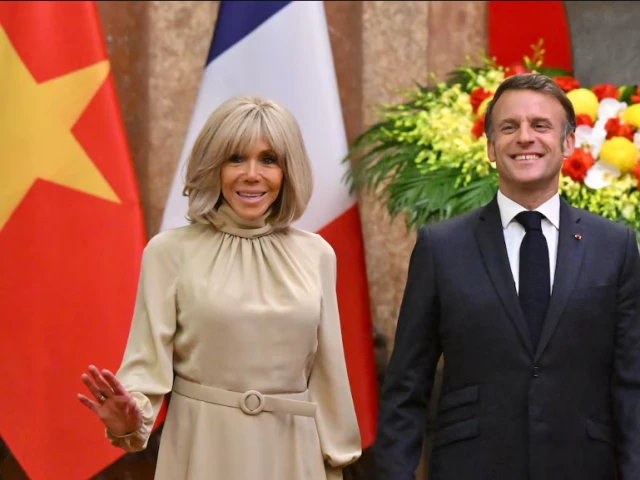 Macron denies dispute with wife after viral video of 'slap' in Vietnam