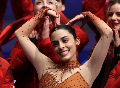 olympian madeline schizas goes viral after requesting assignment extension