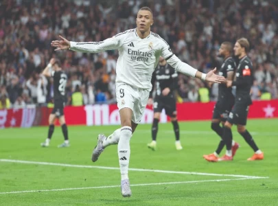 mbappe fires real madrid level with barca mbappe fires real madrid level with barca