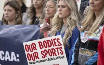 ncaa bans transgender athletes from women s sports following trump s executive order