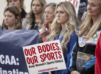 ncaa bans transgender athletes from women s sports following trump s executive order