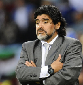 argentina drop maradona as coach