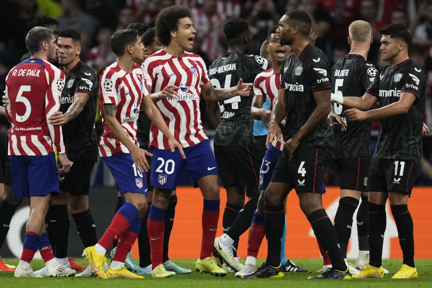 Atletico Madrid out of Champions League