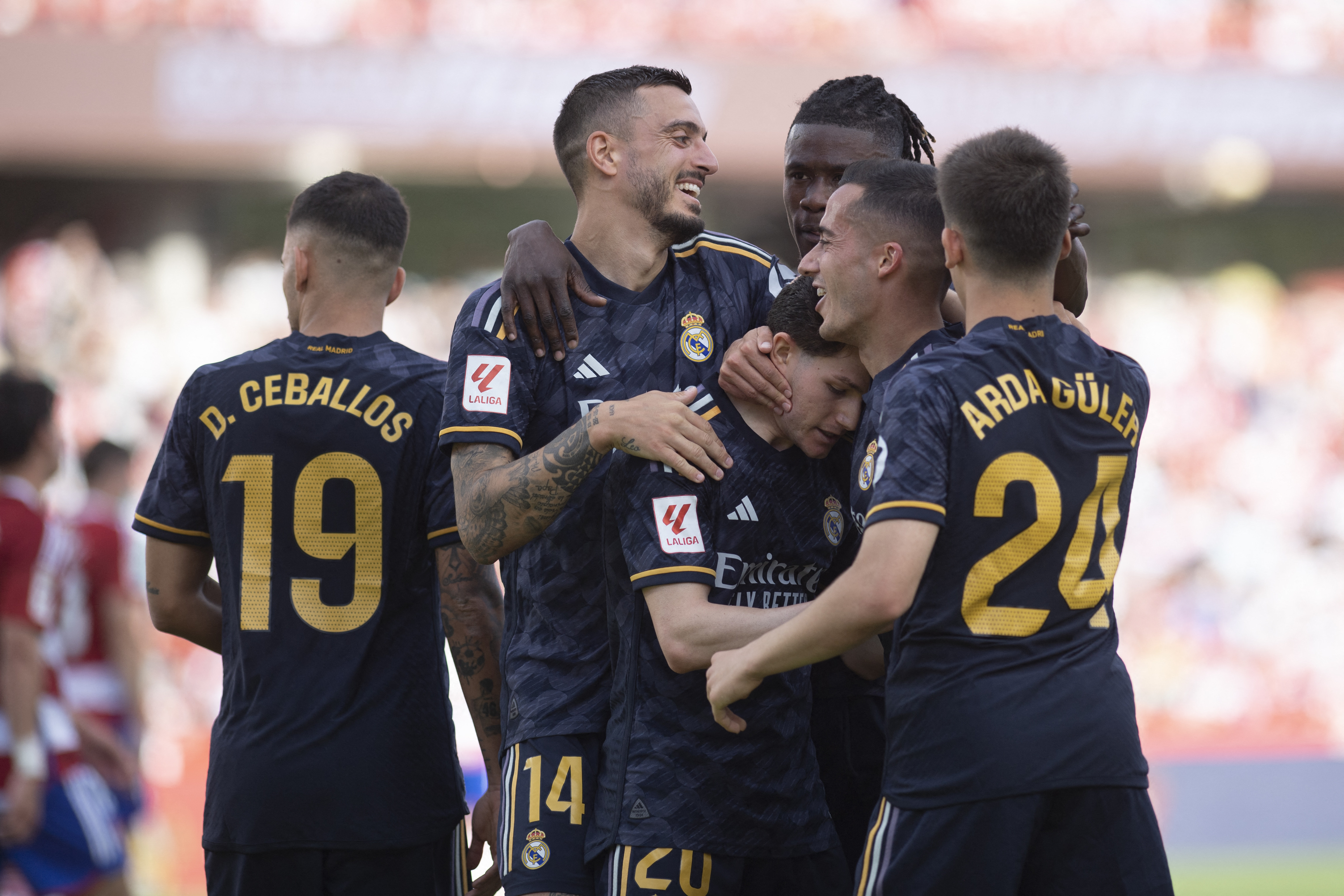 Swaggering champions Madrid rout relegated Granada