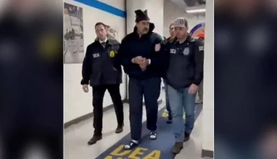 a still image shows venezuela s president nicolas maduro being walked in custody down a hallway at the offices of the us drug enforcement administration dea in new york city us january 3 2026 photo reuters a still image shows venezuela s president nicolas maduro being walked in custody down a hallway at the offices of the us drug enforcement administration dea in new york city us january 3 2026 photo reuters