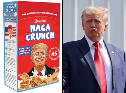 donald trump s maga crunch cereal takes over shelves with patriotic flair