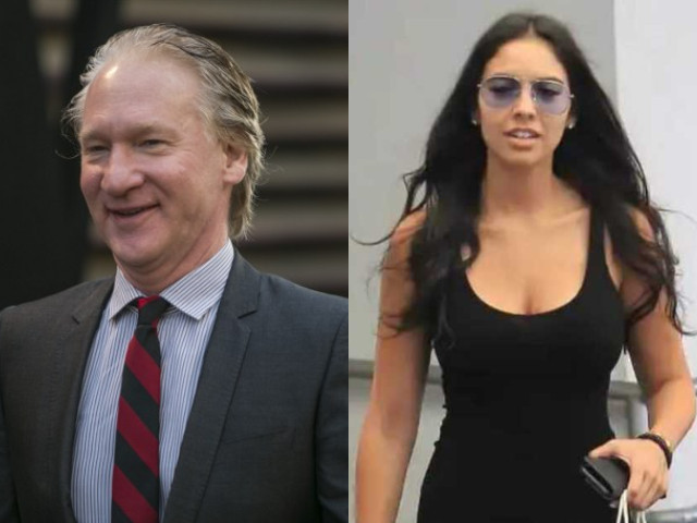 bill maher and al pacino s girlfriend noor alfallah spotted together leaving la s chateau marmont bill maher and al pacino s girlfriend noor alfallah spotted together leaving la s chateau marmont