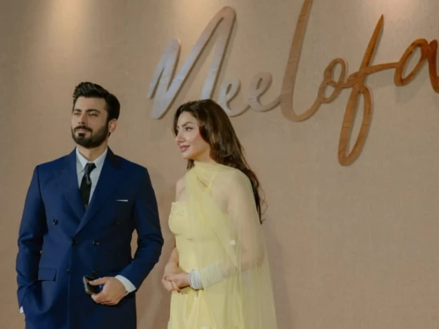 Fawad Khan and Mahira Khan host event for album launch for upcoming film ‘Neelofar’ | The Express Tribune Fawad Khan and Mahira Khan host event for album launch for upcoming film ‘Neelofar’ | The Express Tribune