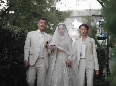 pure heartfelt emotions internet celebrates mahira s son and brother walking her down the aisle