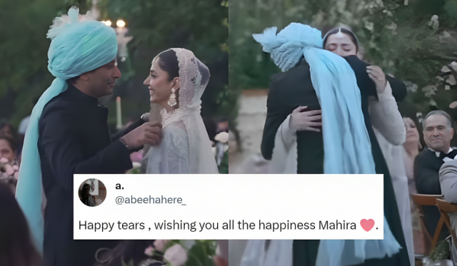 happy tears fans congratulate breathtaking bride mahira khan for tying the knot