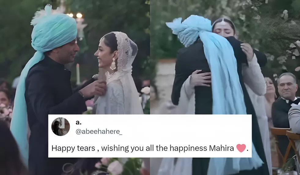 happy tears fans congratulate breathtaking bride mahira khan for tying the knot