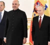 from right to left russian federation president vladimir putin ambassador faisal niaz tirmizi and fm sergey lavrov photo embassy of russian in pakistan sergey lavrov