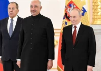 from right to left russian federation president vladimir putin ambassador faisal niaz tirmizi and fm sergey lavrov photo embassy of russian in pakistan sergey lavrov