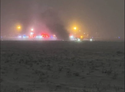 private jet crashes in flames at bangor airport with eight aboard identities unknown