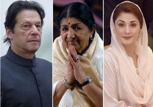 pm imran maryam nawaz sharif condole lata mangeshkar s demise pm imran maryam nawaz sharif condole lata mangeshkar s demise