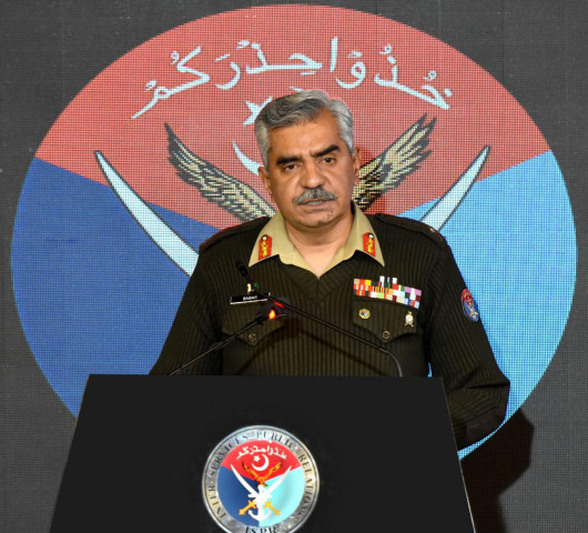 inter services public relations director general maj gen babar iftikhar addresses a press conference in rawalpindi on january 5 2022 photo ispr inter services public relations director general maj gen babar iftikhar addresses a press conference in rawalpindi on january 5 2022 photo ispr