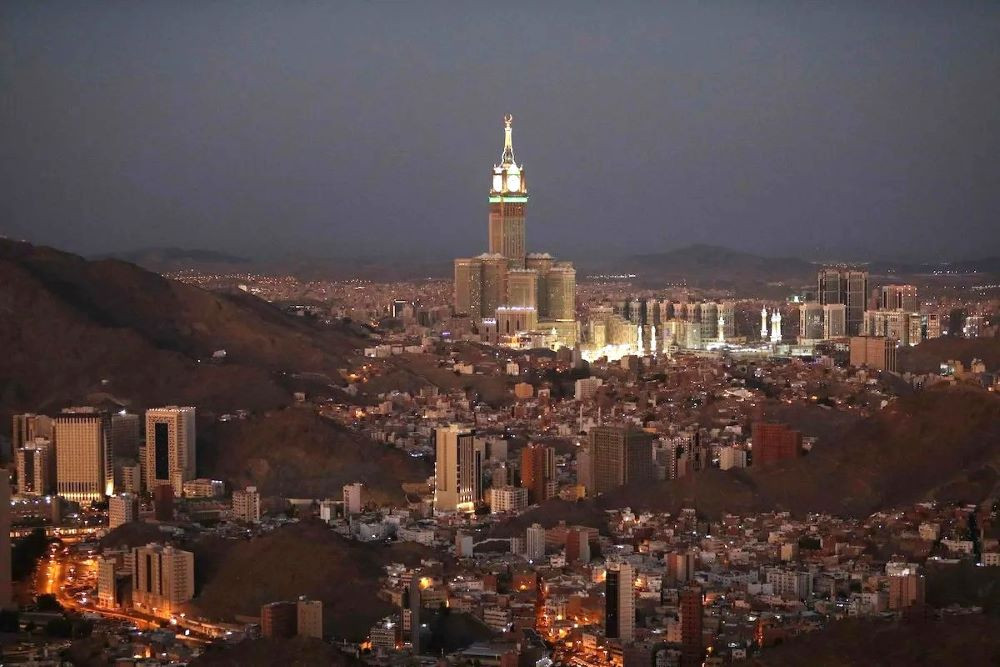 a view of makkah the holy city photo anadolu