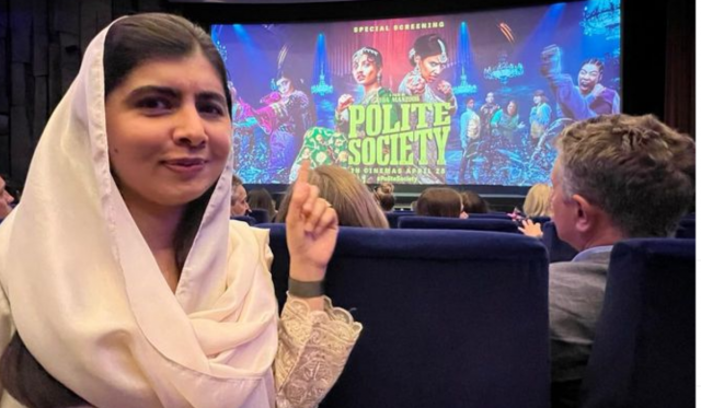 a clever and captivating film malala yousafzai praises nimra bucha starrer polite society a clever and captivating film malala yousafzai praises nimra bucha starrer polite society