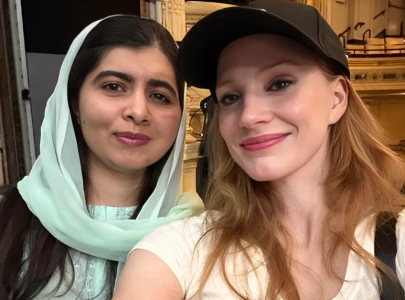 jessica chastain grateful to malala for fighting for female rights freedom