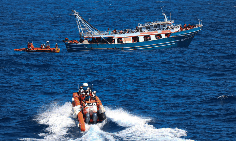 440 migrants rescued from boat off Malta
