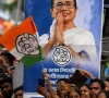 supporters of the all india trinamool congress party attend a rally of chief minister of west bengal mamata banerjee on april 27 2026 photo afp