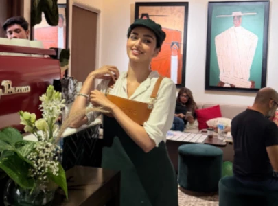 mamya shajaffer takes on waitress role at friend s restaurant mamya shajaffer takes on waitress role at friend s restaurant
