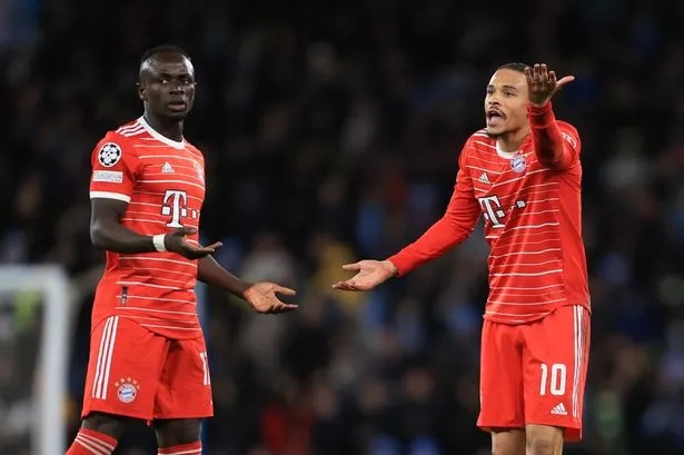 bayern suspend mane after sane dressing room spat bayern suspend mane after sane dressing room spat