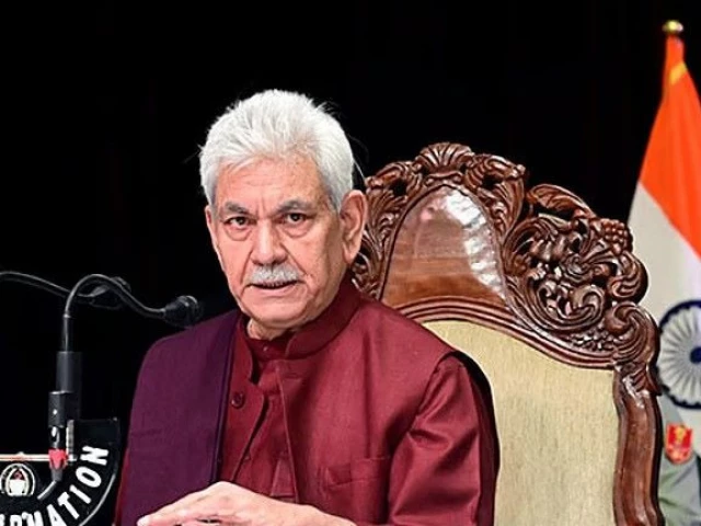 indian illegally occupied jammu and kashmir iiojk lieutenant governor manoj sinha confessed about security failure in the pahalgam attack file photo ani indian illegally occupied jammu and kashmir iiojk lieutenant governor manoj sinha confessed about security failure in the pahalgam attack file photo ani